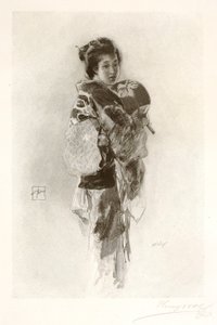 Japansk pige (The Musmee) af Henry Wolf