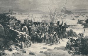 Marshal Ney opretholder bagvagten af den store hær, 1812, 1896.