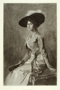 Miss Alice Chase af Henry Wolf