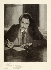 Robert Louis Stevenson af Henry Wolf