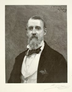 Samuel Putnam Avery af Henry Wolf