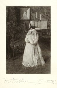 Kunstnerens datter Alice af Henry Wolf