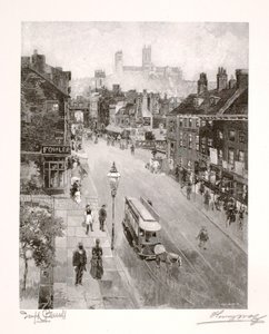 Katedralen fra High Street af Henry Wolf