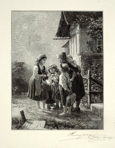 Den lille kaninsælger af Henry Wolf