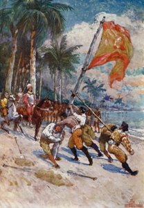 Det spanske flag i Florida