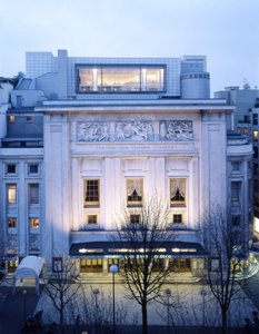 Theatre des Champs-Elysees (Champs Elysees) af Henry van de Perret Auguste (1874 1954) & Perret Gustave (1876 1952) Velde
