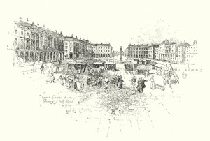 Covent Garden fra Portico of St Paul