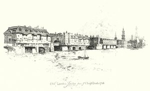 Old London Bridge, fra St Olave