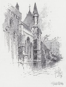Temple Church (gravering)