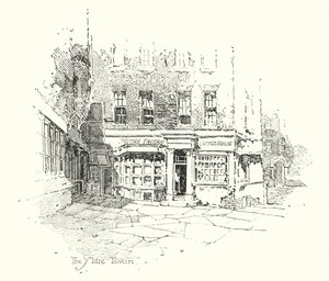 The Mitre Tavern, London (litho)