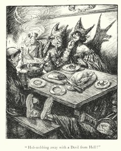 Ingoldsby Legends: A Lay of St Nicholas (litografi) af Herbert Cole