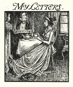 Ingoldsby Legends: Mine breve (litografi) af Herbert Cole