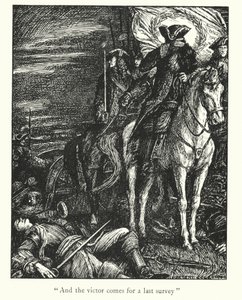 Ingoldsby Legends: Den sorte musketer (litografi) af Herbert Cole