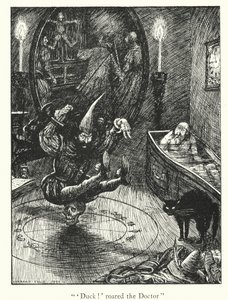 Ingoldsby Legends: Blodiglen fra Folkestone (litografi) af Herbert Cole