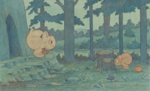 Wiggle Meget baby gemmer sig for mor, ca. 1910