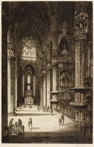 Köln katedral (ætsning)