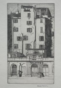Høje huse, Menton
