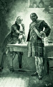 Prins Charles appellerer til Cameron af Lochiel om at slutte sig til hans sag af Herbert James Draper