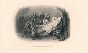 Czarens sidste øjeblikke, c1857.