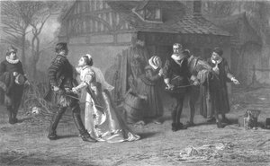 Duellen afbrudt, c1886.