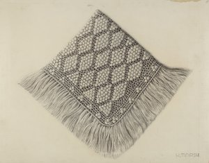 Hæklet dækkeserviet af Herbert Marsh