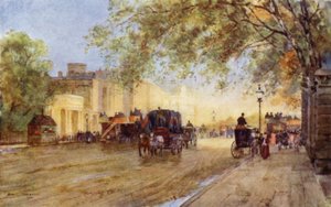Hyde Park Corner (farve litho) af Herbert Menzies (after) Marshall