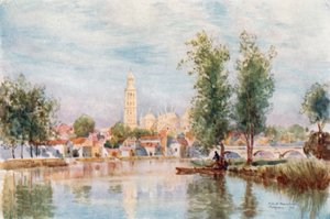 Perigueux fra floden af Herbert Menzies Marshall