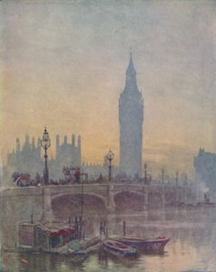 The Houses of Parliament, London, 1910