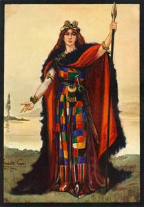 En keltisk høvdingeinde Boadicea, 1924.