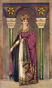 Kejserinde Theodora - Sjette århundrede, e.Kr., 1924.