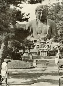 Amida, Buddha, 1910. af Herbert Ponting