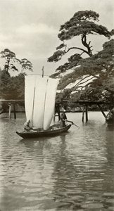 At Matsushima, 1910. af Herbert Ponting