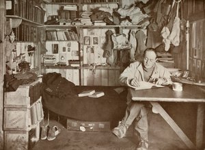 Kaptajn Scott i hans hule, c1911, 1913 af Herbert Ponting