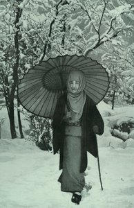 december i Japan, 1910. af Herbert Ponting