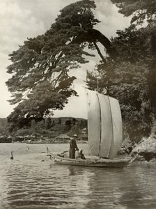 På Matsushima-bugten, 1910. af Herbert Ponting