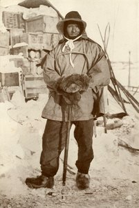 Underofficer Edgar Evans, R.N., 1911, 1913 af Herbert Ponting
