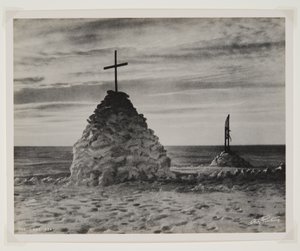 The Last Rest (bromidtryk) af Herbert Ponting