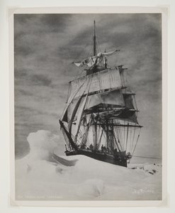 The Terra Nova Icebound (bromidtryk) af Herbert Ponting