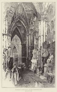Henry Purcells 200-års jubilæum, gravstedet i Westminster Abbey