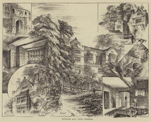 Fountains Hall, Ripon, Yorkshire af Herbert Railton