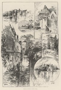 Vandrende skitser, Moated Houses