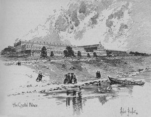 Crystal Palace i Hyde Park, London, 1851, 1891 af Herbert Railton