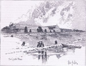 Crystal Palace i Hyde Park London, 1851 e.Kr af Herbert Railton