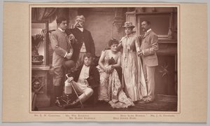 "A Run of Luck" på Drury Lane Theatre af Herbert Rose Barraud