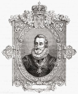 Henri IV, graveret af Pannemaker-Ligny, fra 