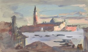 San Giorgio Maggiore, Venedig, 1840-1906. af Hercules Brabazon Brabazon
