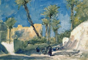Dadelpalmerne i Elche, Spanien