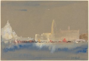 Salute og Palazzo Ducale set fra Bacino di San Marco