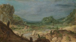 River Valley, ca. 1626-30 af Hercules Segers
