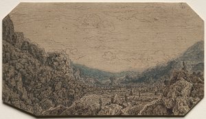 Indelukket dal, ca. 1623-30.
